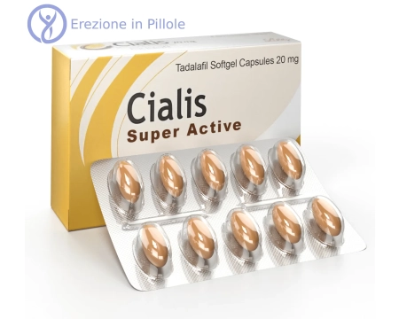Comprare Cialis Super Active Miglior Prezzo in Italia