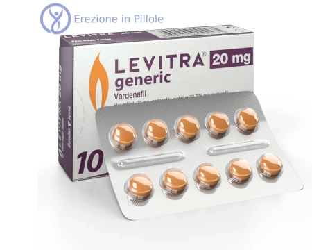 Comprare Levitra Generico (Vardenafil) Miglior Prezzo in Italia