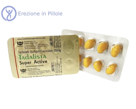 Comprare Tadalista Super Active Miglior Prezzo in Italia